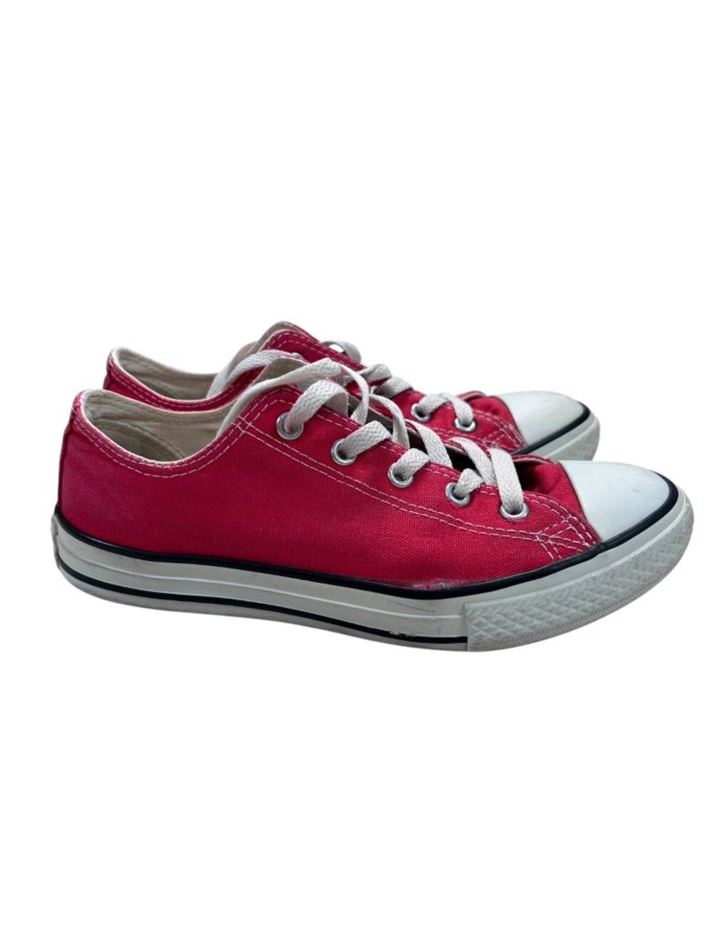 Converse 3 Kids Red Sneaker Skater Streetwear Casual Flaw